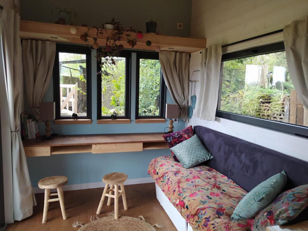 Ecolodge La Belle Verte Saint-M'herve Экстерьер фото