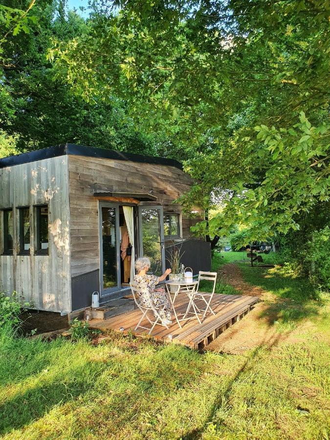 Ecolodge La Belle Verte Saint-M'herve Экстерьер фото