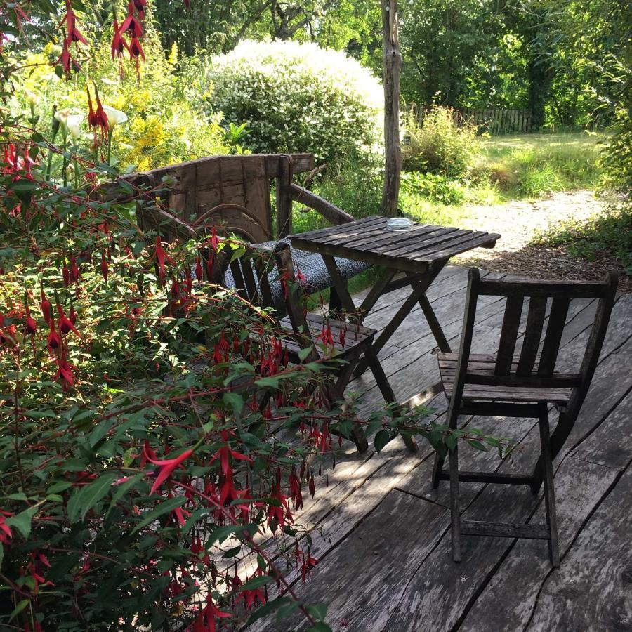 Ecolodge La Belle Verte Saint-M'herve Экстерьер фото