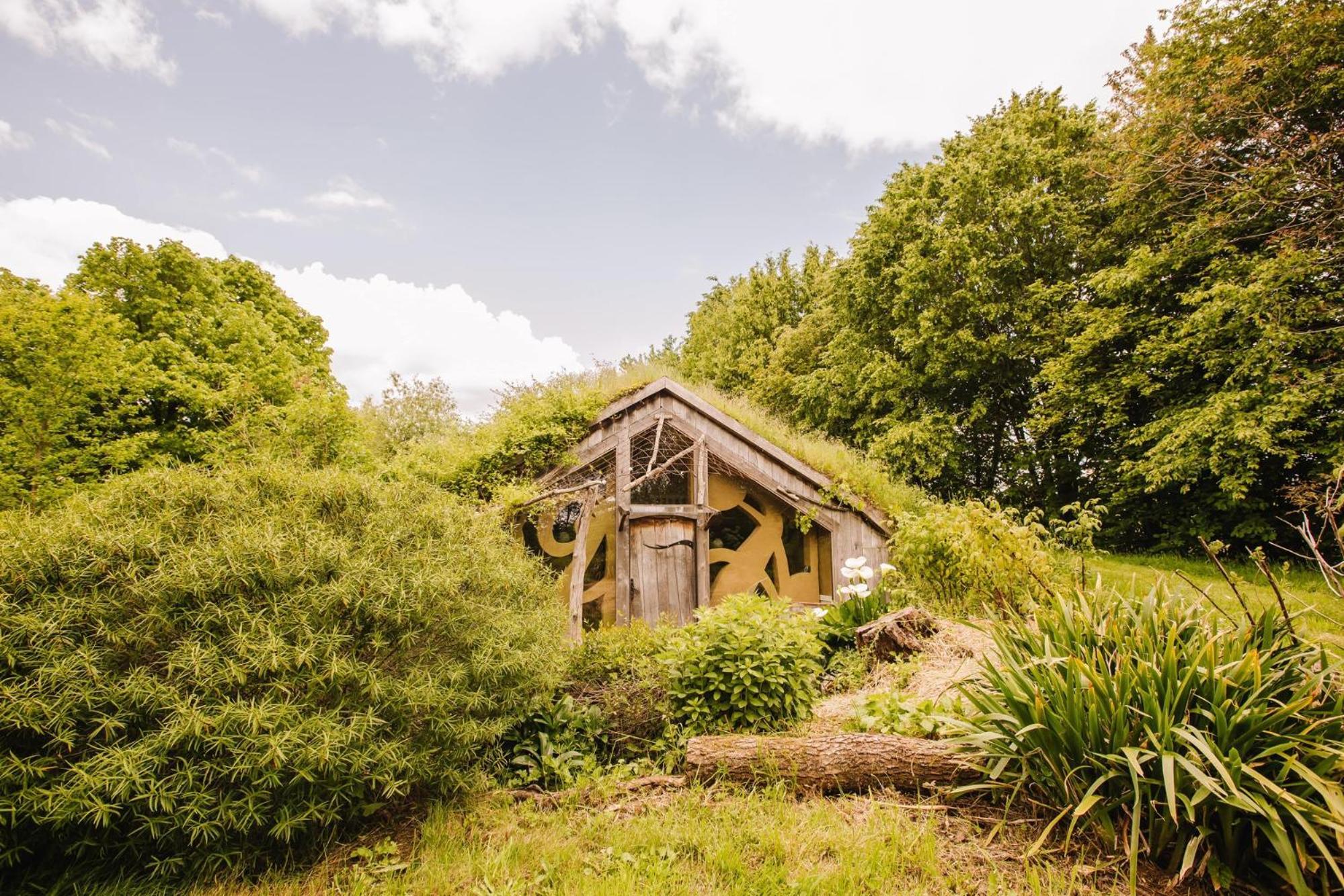 Ecolodge La Belle Verte Saint-M'herve Экстерьер фото